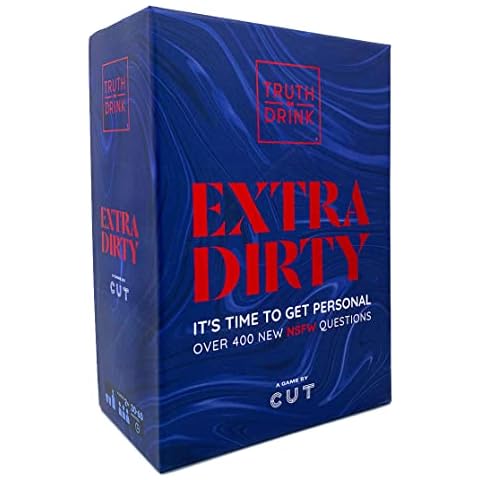 Truth or Drink: Extra Dirty Edition by Cut – Unleash Your Wild Side with 400+ Daring NSFW Questions (Stand-Alone or Expansion Pack) Cover
