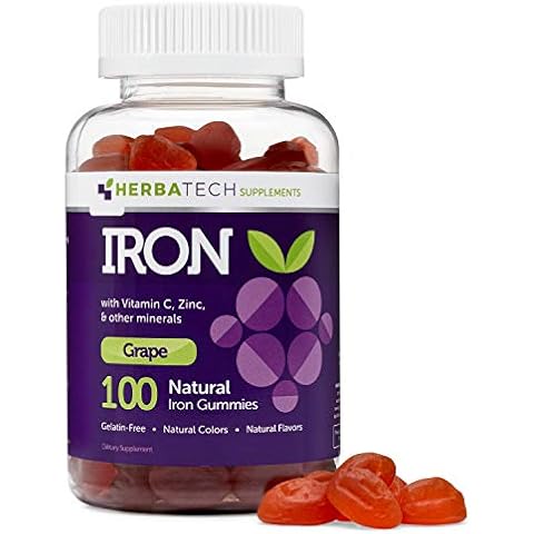 Iron Gummies with Multivitamins and Grape Flavor Cover