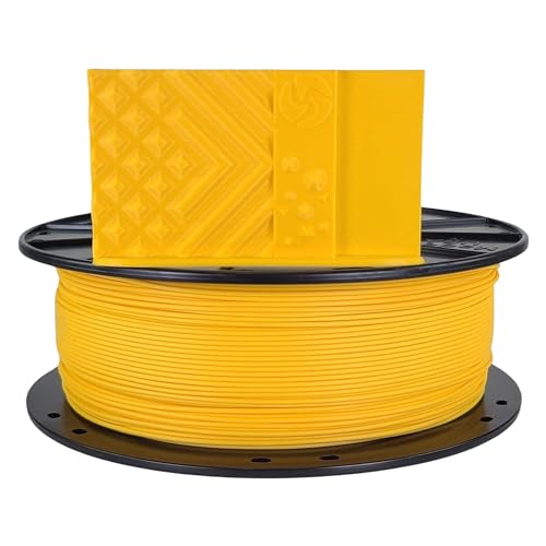 Image of PLA+ Harvest Gold, 1.75mm, 1 kg + /- 0.02mm Tolerance, Made in USA, Easy to Print and Works with Most 3D Printer Brands