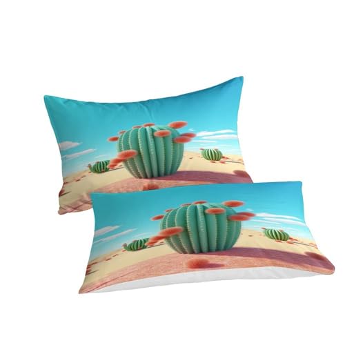 Parure de lit qualité hôtelière ultra douce 260 x 220 cm imprimé végétal - 3