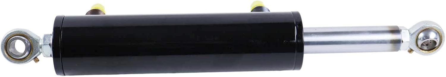 ZTUOAUMA 2X Hydraulic Steer Cylinders 121087 121087BA 151690 107932 1-1/8" Chrome Plated Rod 3000PSI 4-Stroke 2-Bore Compatible with Skyjack SJIII3015 3215 3219 Scissor Lifts