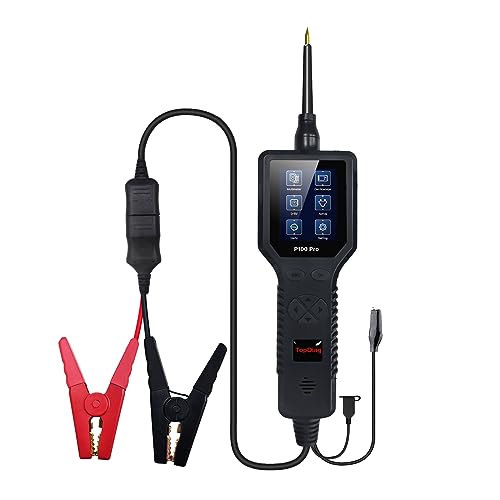 TopDiag P100 Pro 9-30v car Circuit Tester Automotive, Power Circuit Probe Kit Multimeter Digital Oscilloscope Test Tool (P100 Pro)
