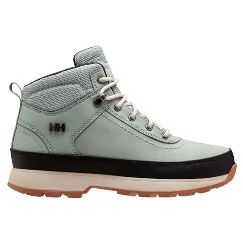 Helly Hansen Para Mujer. 12037 Botines Calgary 2 Azul Verdoso (38), Plano, Cordones, Casual, Verde, Outdoor