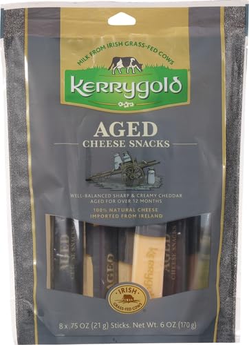 Miniatura 2 de Kerrygold Palitos de queso cheddar irlandés envejecido alimentado con pasto, 6 onzas