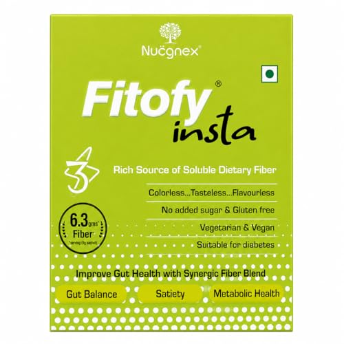 Image of Nucgnex Fitofy Insta, Instant Fiber Sachets, 30 Sachets x 7g (210g)