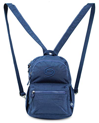 Mini Backpack Fashion for Everyday Crossbody and Over Shoulder Bag Travel Purse Black