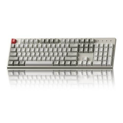 Keychron C2 Full Size Wired Mechanical Keyboard, Brown Switch, Retro