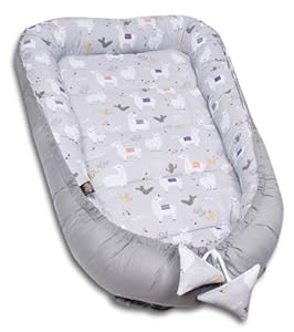 PaLulli 120x60 cm Babynest XXL Feathers