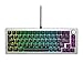 Cooler Master CK720 Hot-swappable 65% Space Gray Mechanical Gaming Keyboard, Kailh Box V2 Soft Click White Switches, Customizable RGB, USB-C Connectivity, 3-Way Dial, QWERTY (CK-720-GKKW1-US)