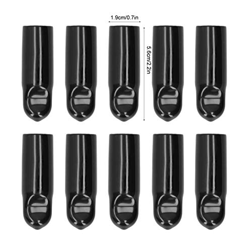 10 Teilige Bierzapfhahnabdeckung, Bierhahn Zubehör Bierzapfhahnkappe Bierhahndeckel Bierhahn Abdeckung Gummiabdeckungen Zubehör für Bierfässer Fassbierhahn Schwarz für Standard Barhähne