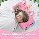 VARKAGE Schlummerkids Kissen, Calmly Kinderkissen 46x26cm, Kinderkopfkissen, Kinderkissen, Kinderkopfkissen Kissen, Komfortkissen Kinder, Ergonomisches Kissen Kinder für weiche Träume (Einhorn)
