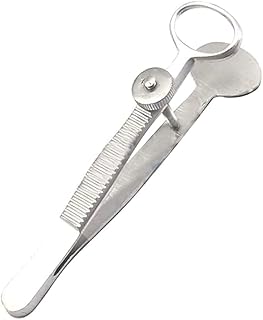 TeckMed O.R. Grade Desmarres Chalazion Forceps, Small, 3.5 in.