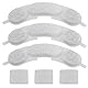 Create idea 3 Sets Haustier-Wasserbrunnenfilter und Schwamm-Ersatz, kompatibel mit Samrtoo 7 l/1,8 g Edelstahl