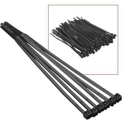 KC Professional 97087 6" Cable Tie 100Ct - Black