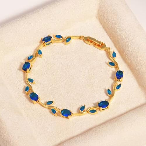 Image of SALVE Coquette Golden Tulip Bracelet for Women Stylish | Anti Tarnish Jewellery for Women, Hand Wristlet for Girls | Aesthetic Accessories for Girls, Valentine's Gift for Girlfriend