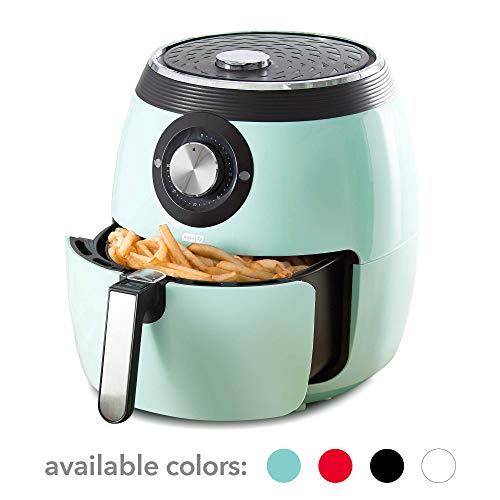Dash DFAF455GBAQ01 Deluxe Electric Air Fryer + Oven Cooker with Temperature Control, Non