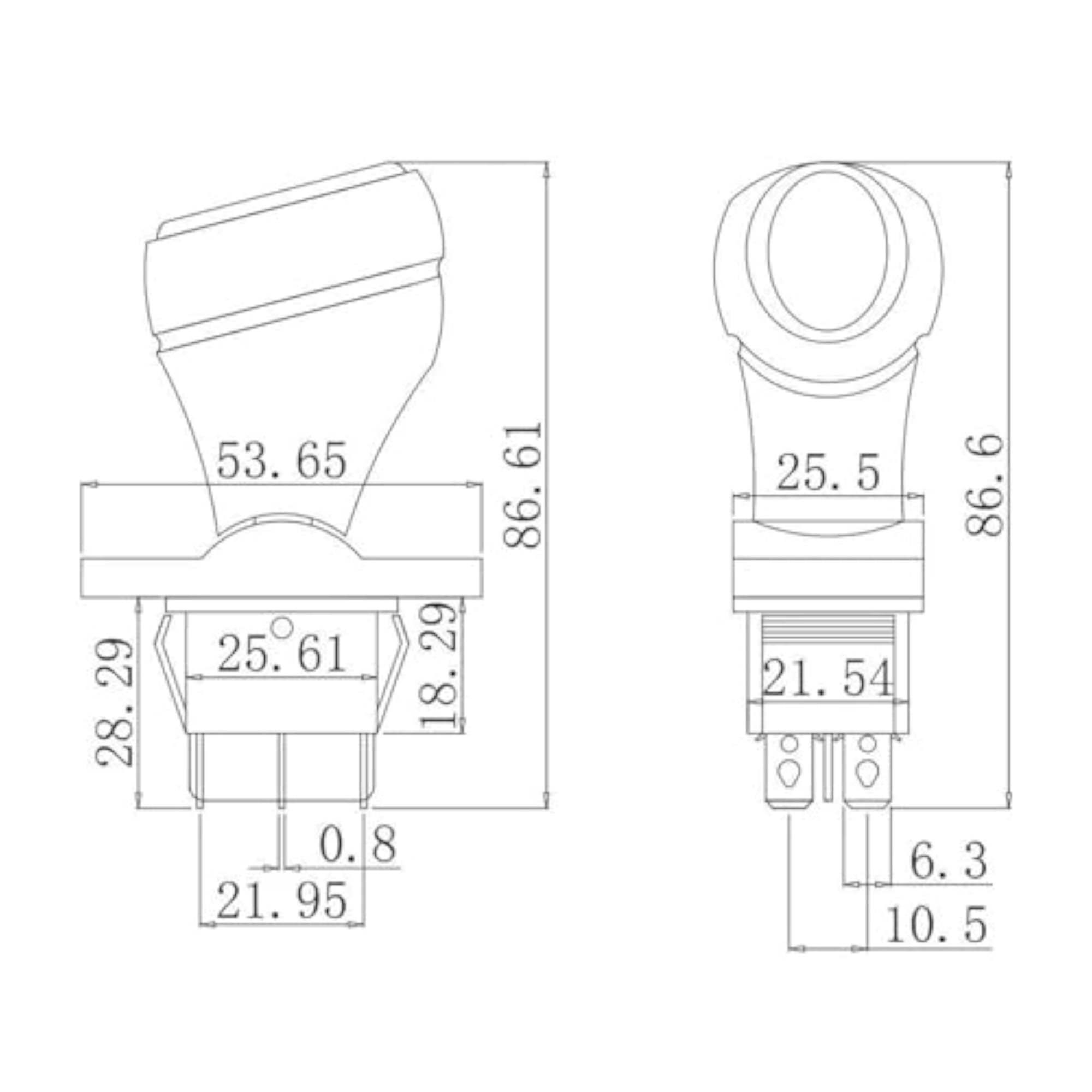 Children's Electric Car Switch Parts