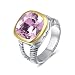UNY Ring Twisted Cable Wire Designer Inspired Fashion Brand David Vintage Love Antique Women Jewelry Gift