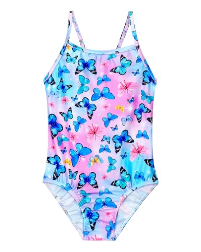 Image of Girls Swimsuit One Piece Bathing Suit Kids' Swimwear Quick Dry Summer Beach