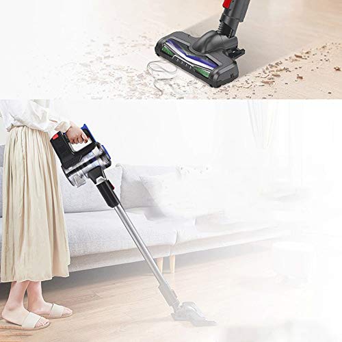 Balayeuse rechargeable cyclonique à grande aspiration de sol