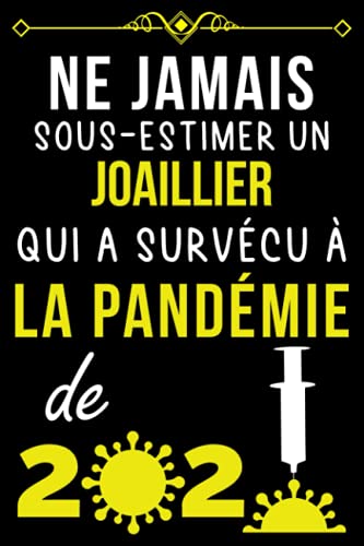 NE JAMAIS SOUS-ESTIMER UN JOAILLIER QUI A SURVÉCU À LA PANDÉMIE DE 2020.: CARNET DE NOTES POUR JO NE JAMAIS SOUS-ESTIMER UN JOAILLIER QUI A SURVÉCU À LA PANDÉMIE DE 2020.: CARNET DE NOTES POUR JO