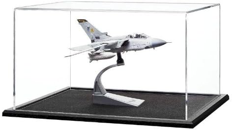 Tabletop 1:72 Scale Model Military Jet Display Case