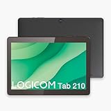 Logicom  Tab 210   Tablette Android 15 10.1 Pouces   HD IPS   4 Go RAM   64 Go + 512 Go   WiFi 6   Octa Core   USB C   Caméras 5MP et 2MP   Batterie 5000mAh