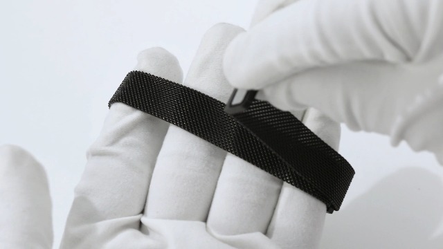 Pulsera ajustable acero inoxidable bandera americana miniatura 7