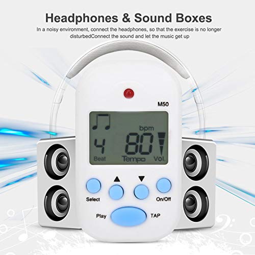 Métronome M50 numérique LCD M50 Mini métronome Tempo, métronome à tempo numérique à clipser pour guitare pour Piano… - Les Beatles, Paul McCartney, John Lennon, RIngo Starr, George Harrison Métronome M50 numérique LCD M50 Mini métronome Tempo, métronome à tempo numérique à clipser pour guitare pour Piano… – Image 5