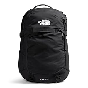 THE NORTH FACE Router Everyday Laptop Backpack | Daypack With Water Repellent Finish, 17″ Laptop Sleeve, Reflective Details