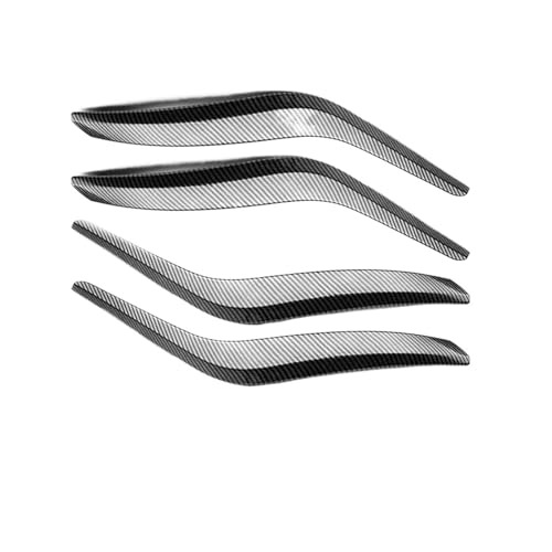 Garnitures poignée porte BMW X1 E84 en fibre de carbone pour un habitacle élégant