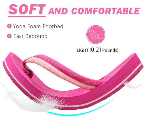 Image of COFACE Flip Flops For Women with Arch Support Comfortable Yoga Mat Orthopedic Sandals Lightweight Womens Flip-Flop