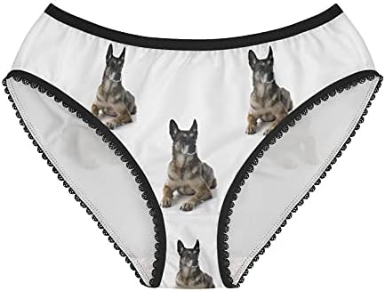Belgian Shepherd Dog Panties, Belgian Shepherd Dog Underwear, Briefs, Cotton Briefs, Funny Underwear, Panties For Women