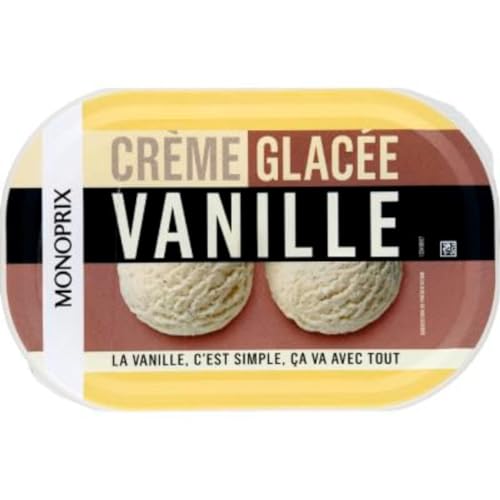 Monoprix Crème glacée vanille - Le pot de 500g