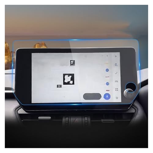 Film protecteur verre trempé Toyota RAV4 RHD 2023 pour navigation GPS