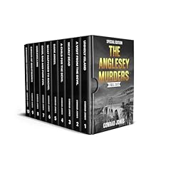 The Anglesey Murders Box Set Audiolibro Por Conrad Jones arte de portada