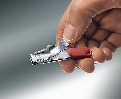 Victorinox, NAIL CLIPPER in RED colour. Nail cutter. - Image 5