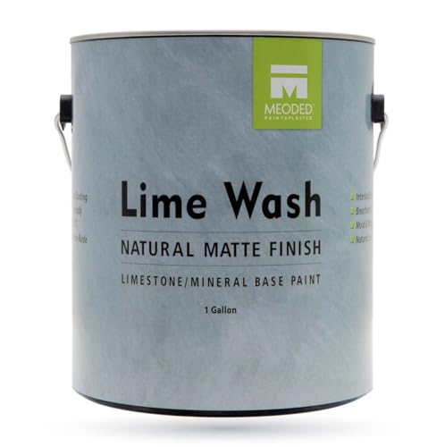 Meoded Paint & Plaster | Authentic Lime Wash Paint | Natural Matte Mineral...