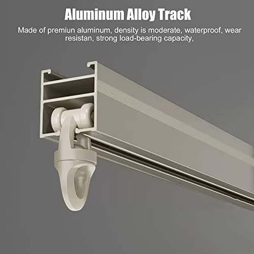 Rail rideau aluminium robuste et tringle de plafond haut de gamme