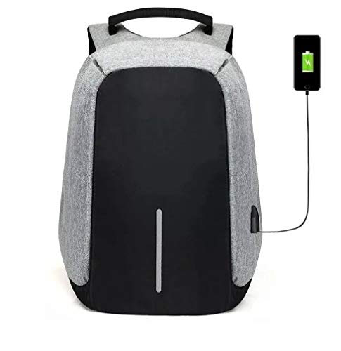 Mochila Inteligente Anti-furto A Prova Dagua Com Cabo Usb