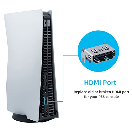 Mcbazel HDMI Port Socket Connector for PS5 Digital Edition/UHD - Image 3