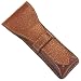 Parker Safety Razor, Genuine Leather Double Edge Safety Razor Protective/Travel Case - SADDLE BROWN
