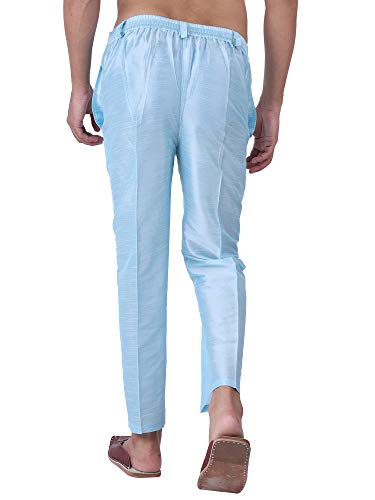 Image of HUZUR Mens Silk Trouser /Pant