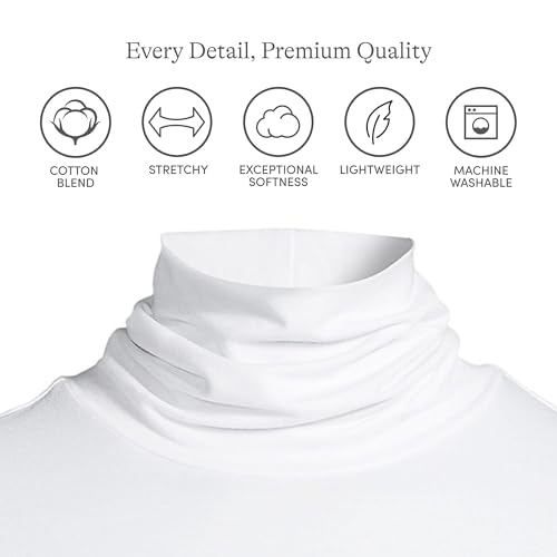 Lands' End Lightweight Jersey Long Sleeve Turtleneck3