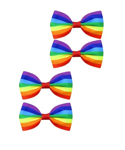 Clips de arco iris para bebé e ideas de peinados para la guardería 4
