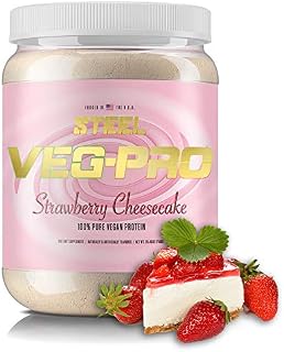 Steel Supplements Veg-PRO Vegetable Pea Protein Isolate Powder Supplement Natural Organic Vegan 1.5