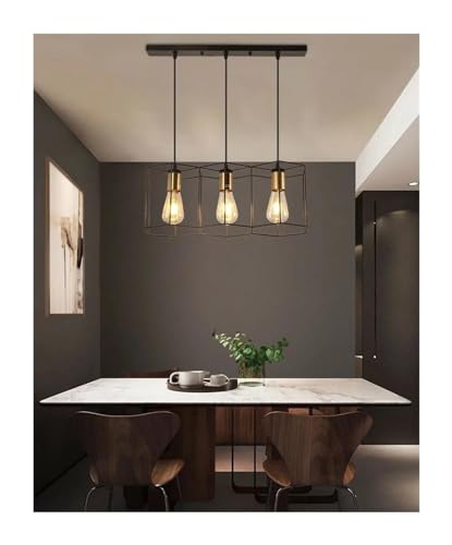 Lustre à têtes multiples à câble de suspension réglable pour chambre - 6