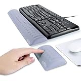 Aelfox Memory Foam Keyboard Wrist Rest&Mouse Wrist Rest, Ergonomic Wrist Pad for Computer Keyboard L