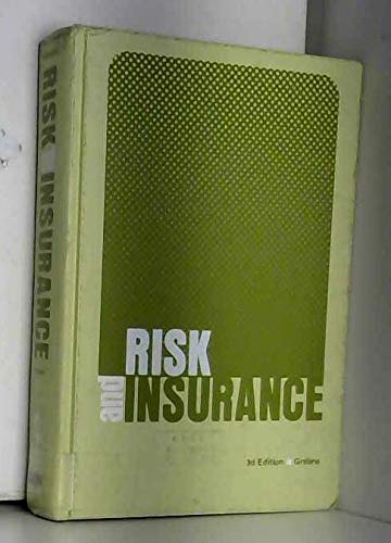 Risk and insurance 0538063203 Book Cover