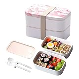 🍱【Suave y fácil de limpiar】La fiambrera está hecha de material PP de alta calidad, es liviana y fácil de transportar. La superficie interior supersuave hace que este recipiente para preparar comidas también sea fácil de limpiar. Puede eliminar fácilmente los restos de aceite y alimentos de la vajilla con un detergente doméstico.